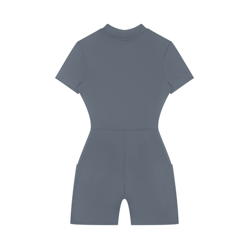 GRANTED Women's Quarter-Zip Romper