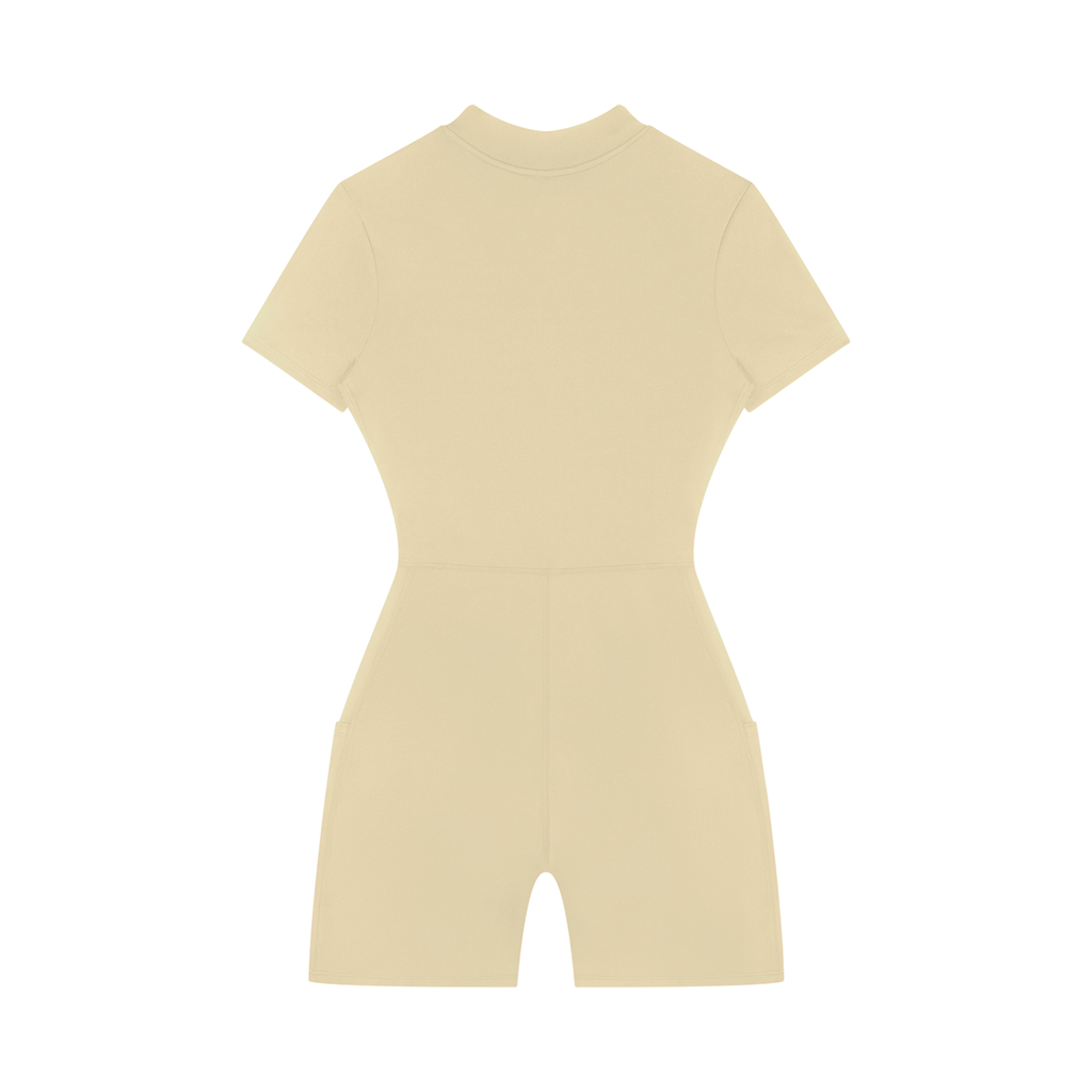 GRANTED Women's Quarter-Zip Romper